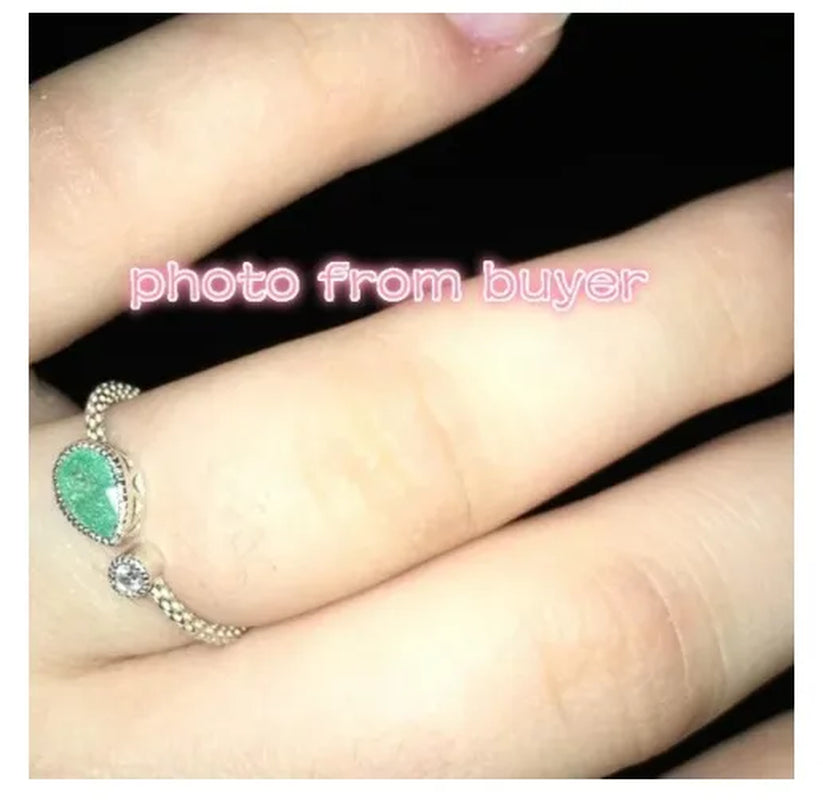 Delysia King Water drop pear shaped ring