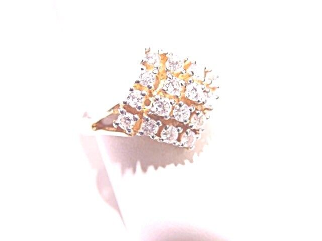 .85 CT 16 STONE 5 POINTERS ROUND BRILLIANT CUT TOP SET