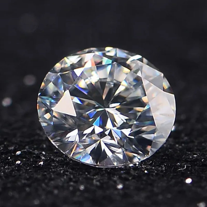HOLYCOME Loose Gemstones Moissanite Diamond Best GH Color 2ct Excellent Undefined Cut Gem Stone For Jewelry Diamond Ring