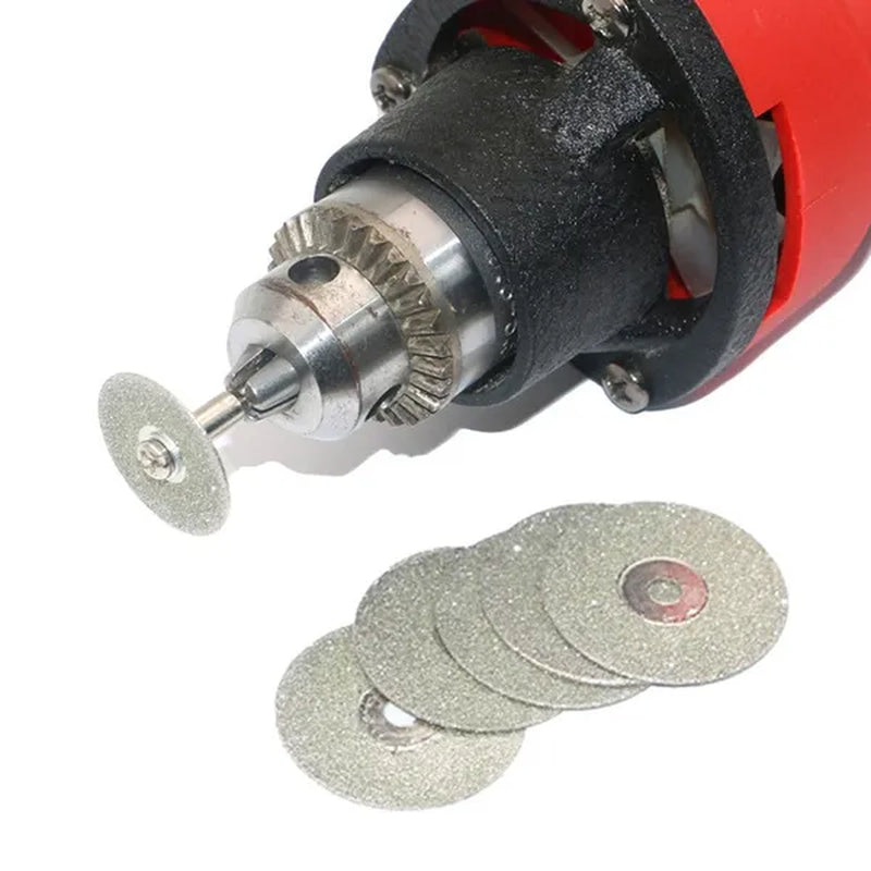 New 1 Pack 12 Pcs Hot Tool Mini Cutting Disc For Rotory Accessories Diamond Grinding Wheel Rotary Circular Saw Blade Abrasive Diamond Disc