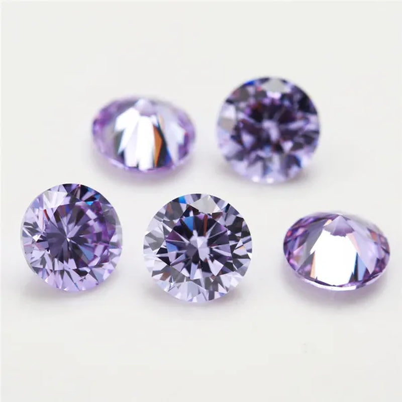 Round Brilliant Cut Moissanites Diamond Loose Jewelry with