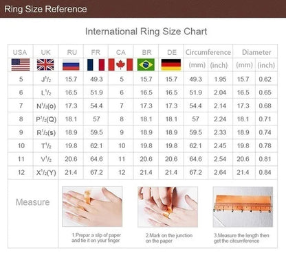 Junxin Fashion Full Of Garnet Red Ruby Wedding Ring Silvery Engagemnet Jewelry Size 6 7 8 9 10
