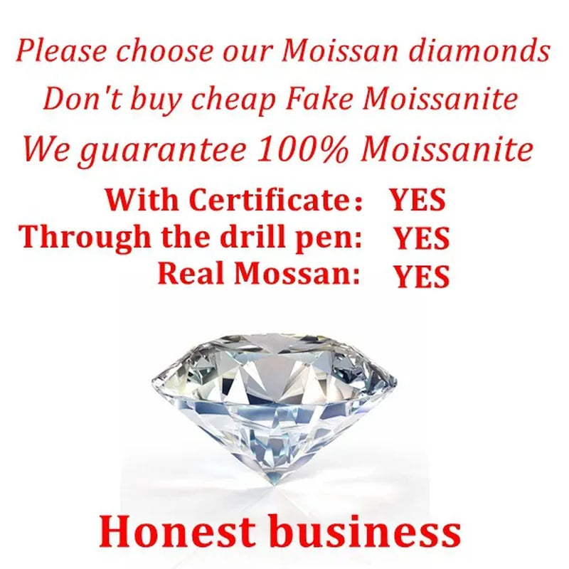 Excellent Loose Gemstones Moissanite Diamond Best G-H Color Undefined Cut Gem Stone for Jewelry Diamond Ring