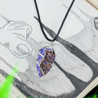 Black Tourmaline Necklace - Tourmaline Necklace - Healing Spiritual Crystal Necklaces - Black Tourmaline Jewelry - Raw Crystal Necklace Pendant