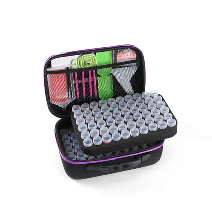 Diamond Painting Storage Box Container with Accessories Tools Kits for Beads Diamonds Rhinestones Storage