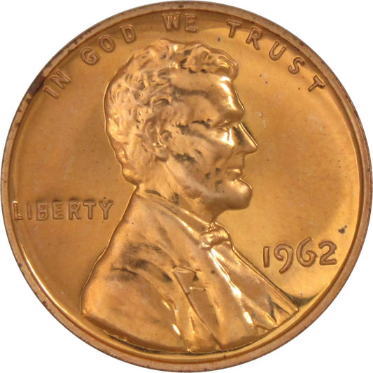 1962 Abraham Lincoln Presidential 1 Penny Coin, Copper Master Coins