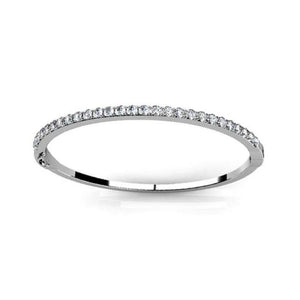 Enterprises 19448 2 CT Diamonds Women Bangle - 14K Gold