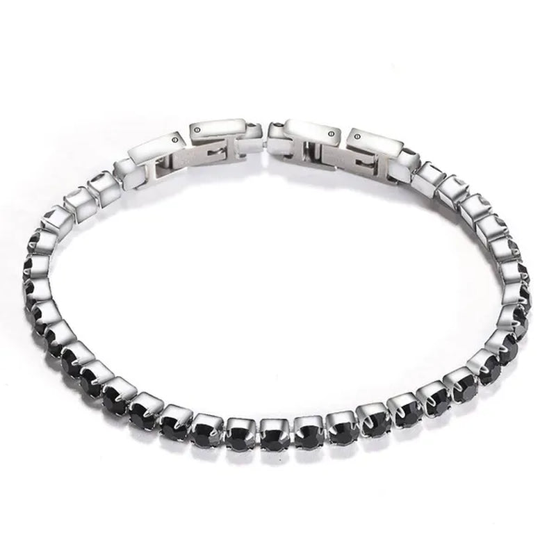 Women'S Chain Bracelets 14K Gold Plated Cubic Zirconia Classic Tennis Bracelet Gold Bangle for Lady AD1174