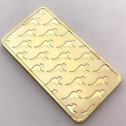 Box Gold Coin Commemorative Coin 30G 1PCS Gold-Plated 999.9 Copy Commemorative Coin Collection Crafts