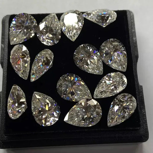 Natural AAAA Brilliant Cut 14.00 X 16.00Mm 8.50~9.00 Carat EF Genuine White VVS Loose Moissanite Gemstone