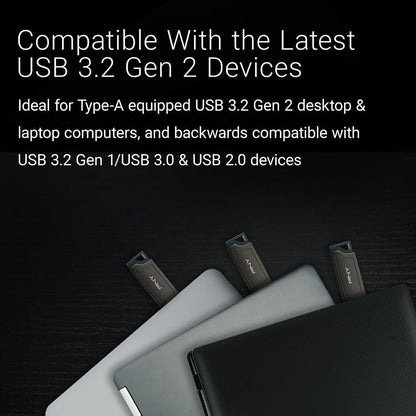 1TB PRO Elite V2 USB 3.2 Gen 2 Flash Drive – 600Mb/S, Gunmetal