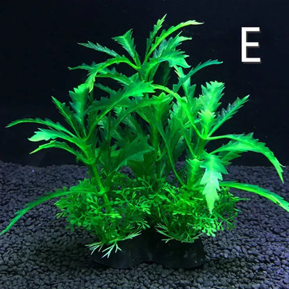Simulation Artificial Plants Aquarium Decor Water Weeds Ornament Plant Fish Tank Aquarium Grass 14Cm Decoration