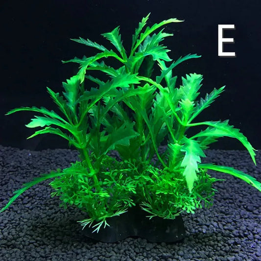 Simulation Artificial Plants Aquarium Decor Water Weeds Ornament Plant Fish Tank Aquarium Grass 14Cm Decoration