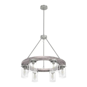 Hunter Fan Company Devon Park 6 Bulb Hanging Chandelier Indoor Light Fixture