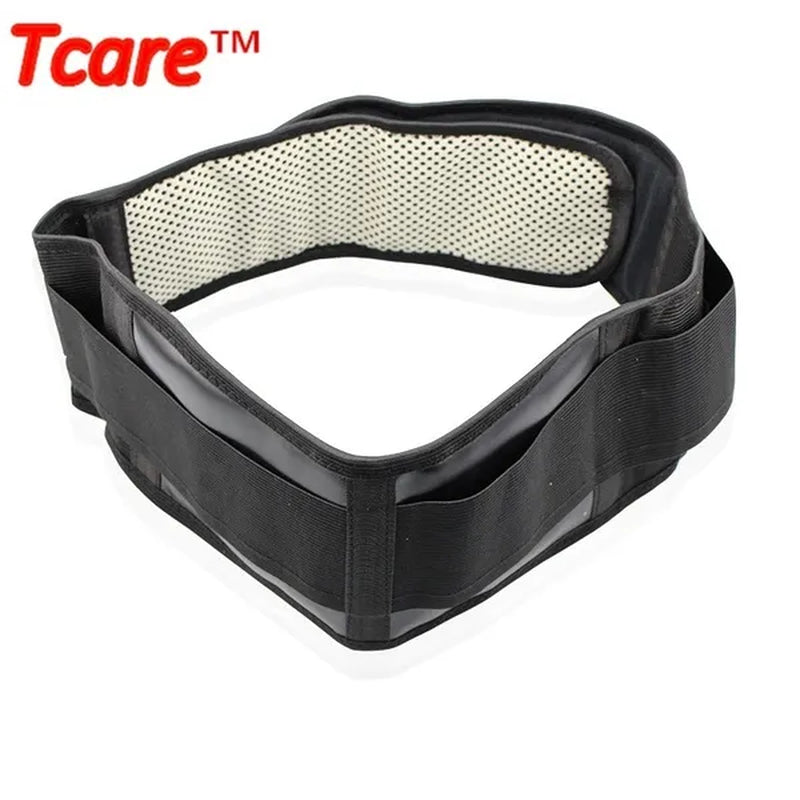 Tourmaline Self-heating Magnetic Therapy Waist Support Belt Lumbar Back Waist Support Brace Double Banded Adjustable Size