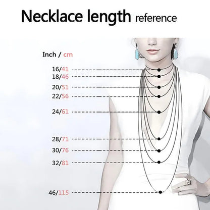 Fashion 925 Silver 1mm Chain Necklace 16 - 30 Inches