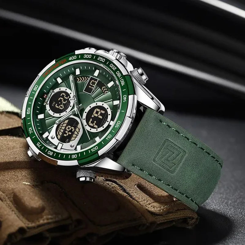 Fashion Military Watches for Men Luxury Original Sports Chronograph Watch Waterproof Quartz Clock Digital WristWatch