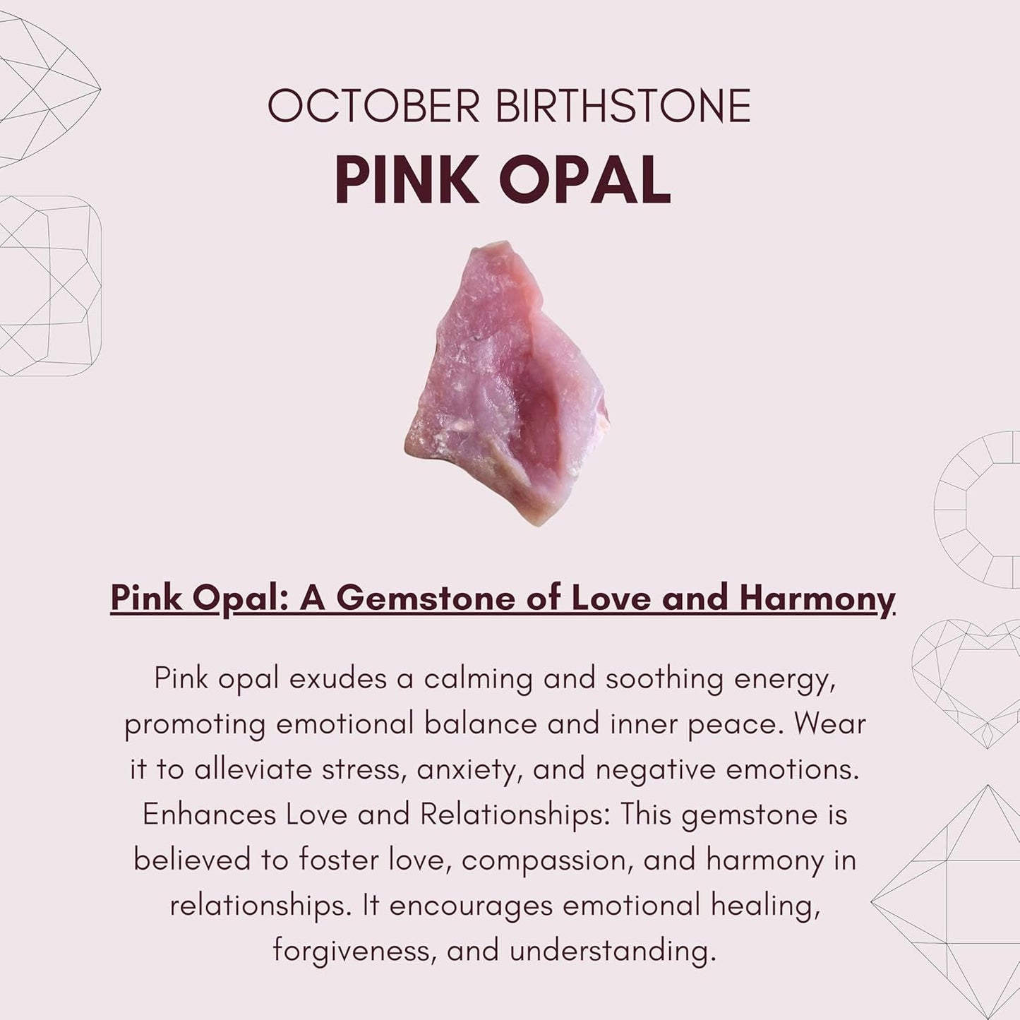Genuine Pink Opal Necklace for Women - Authentic 925 Sterling Silver Necklace 18K Gold Jewelry, Dainty Heart Choker Pendant Necklace for Teen Girls, October Birthstone Gift for Mothers Day