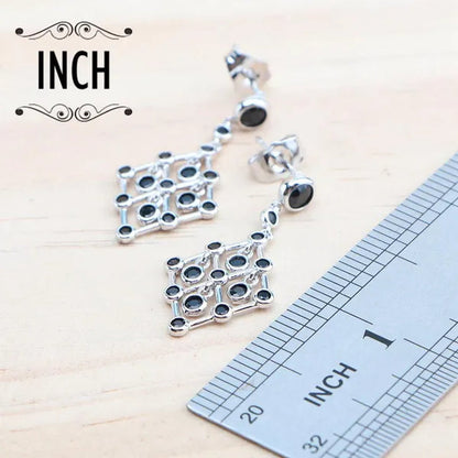 925 Silver Zircon Bridal Jewelry Set For Women Bracelet Earrings Pendant Necklace Rings