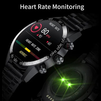 LIGE Newest Bluetooth Call Smart Watches for Men Sports Fitness Tracker Waterproof Smartwatch Large HD Screen Health Bracelet Montre Connecter