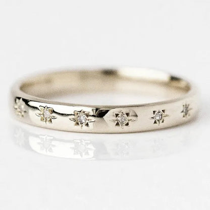 Luxury Bride Jewelry for Women Rings Fashion 925 Sterling Silver Diamond Wedding Band Proposal Engagement Anniversary Party Accessories Gift