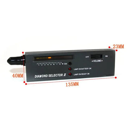 Professional Diamond Tester LED Diamond Indicator Gemstone Jewelry Gems Selector Diamond Tester Pen Tool