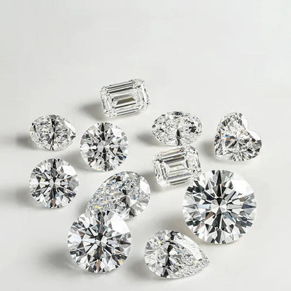 2-carat Natural Diamond 8mm Round AAAAA VVS Certified D color Loose Diamond 1pc