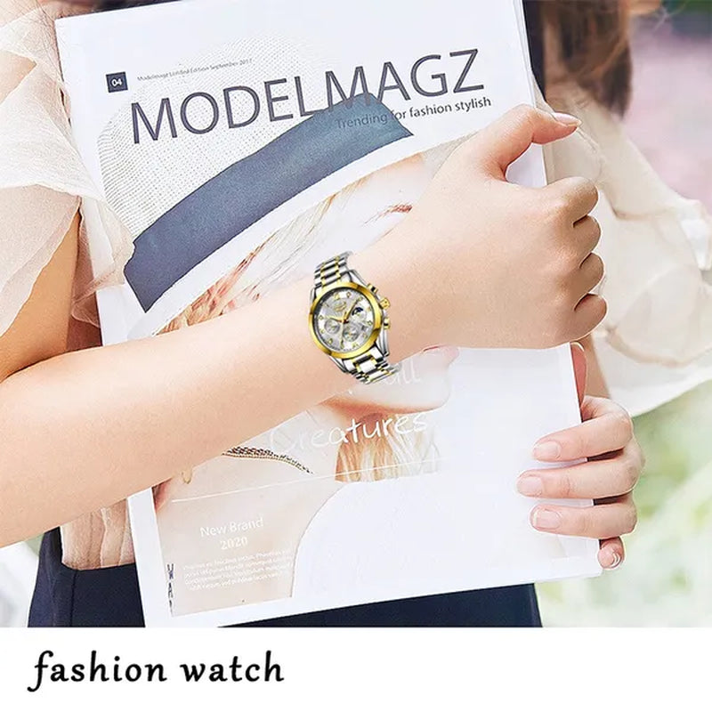 LIGE 2020 New Gold Watch Women Watches Ladies Creative Steel Women's Bracelet Watches Female Waterproof Clock Relogio Feminino