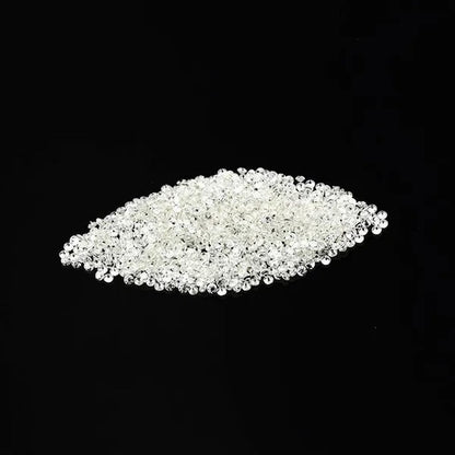 Loose Moissanite Stone Small Size 0.9Mm to 2.9Mm E Color White round Brilliant Cut Loose Beads