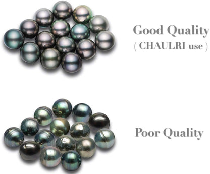 Classic AAA Quality Genuine Tahitian Black Pearl Dangle Drop Earrings 8-9Mm – Birthday Anniversary Jewelry Gifts for Women