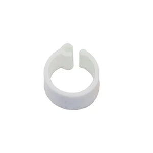 50Pcs Birds Feet Rings Inner Diameter 8mm Width 7mm Plastic Clip Ring Pigeon Dove Quail Foot Ring Farm Animal Carrier