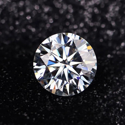 HOLYCOME 100% Genuine Loose Gemstones Moissanite Stones GRA 3Ct DEFIJ Color VVS1 Lab Diamond Stone Excellent Cut for Diamond Ring in Bulk Gem