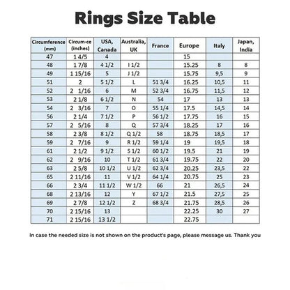 Luxurious Silver color Blue Gem men's ring wedding anniversary gift size 7-14