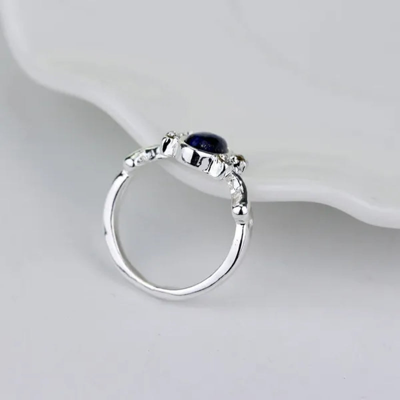 Vampire Diaries Elena with the Same Crystal Cat Eye Diamond Ring Size 6 ~ 12