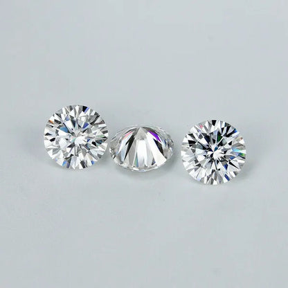 2CT Natural Diamond 8mm Round AAAAA VVS Certified G color Loose Diamond 1PC