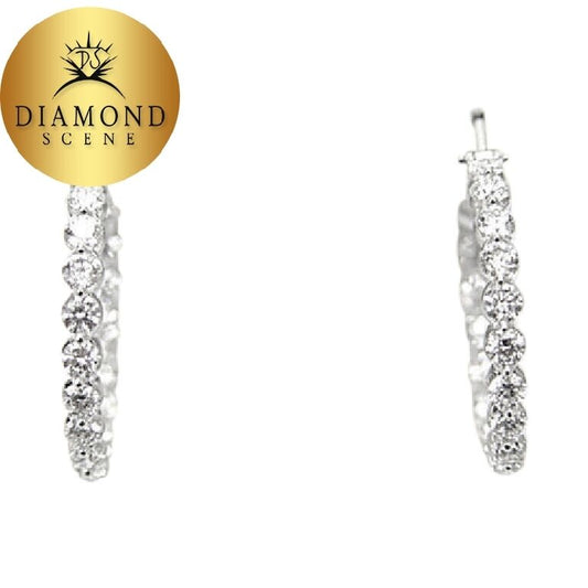 DIAMOND 32 ROUND BR SHAPE INSIDE OUTSIDE SET SINGLE PR