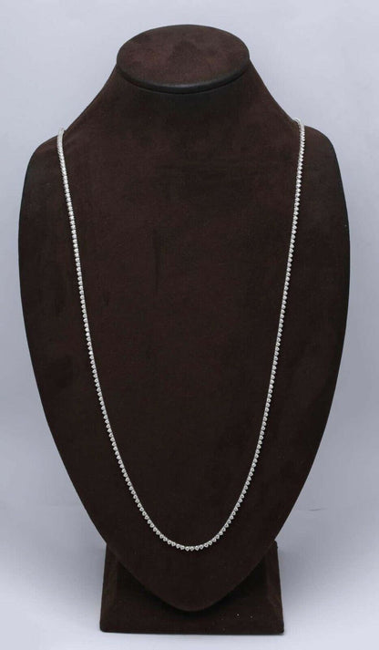 Diamond Tennis Opera Necklace