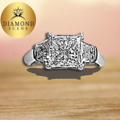 GIA CERTIFIED PRINCESS 2.36 CT G COLOR VVS2  W2.36CT D72.2% T81% GIRDLESL. THICK