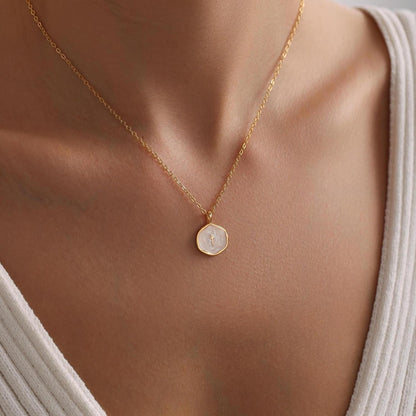 Cross Necklace for Women-Dainty Simple 14K Gold Plated Cross Pendant Cute Necklaces for Women Jewelry