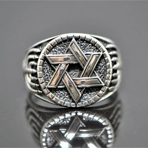 Fashion Antique Silver Color Engraved Delicate Ring Holiday Party Anniversary Couple Jewelry Gift