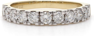 14K Yellow Gold Lab-Grown Diamond Wedding Ring Band (1.00 Cttw, F-G Color, VS-SI Clarity)