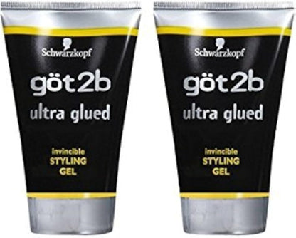 Got 2B Ultra Glued Invincible Styling Gel, 1.25 Ounce (2 Pack)