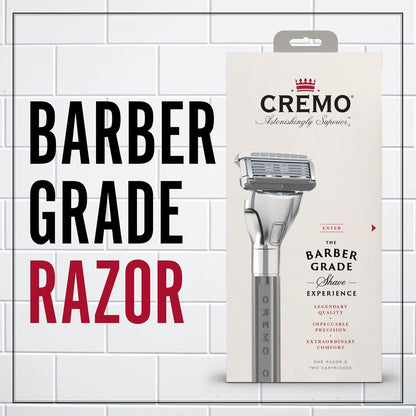 Astonishingly Superior Barber Grade Refillable System Razor