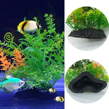 Simulation Artificial Plants Aquarium Decor Water Weeds Ornament Plant Fish Tank Aquarium Grass 14Cm Decoration
