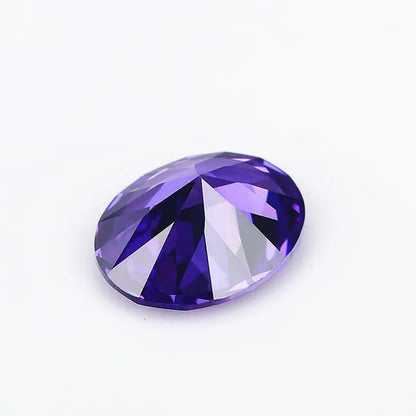 Unheated 12.50 Cts Natural Gemstone Mined Sri-Lanka Violet Sapphire 10Mmx14Mm Oval Cut VVS Gem
