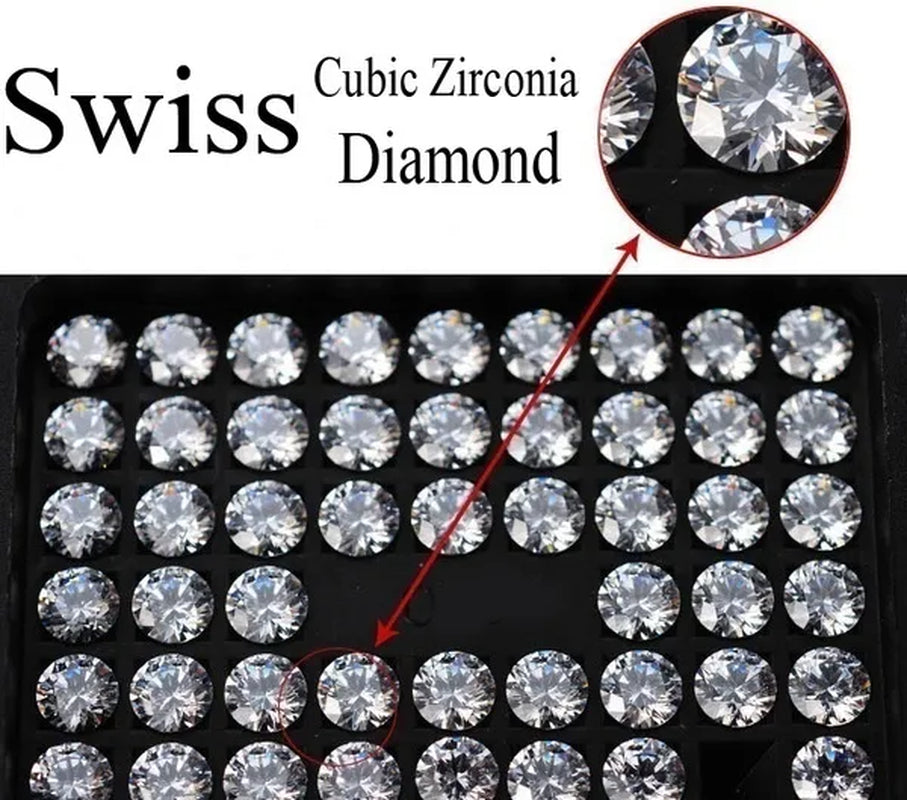 CANDICE Hot Sale White Gold Plated round CZ Stone Classic Women Wedding Necklace & Earrings Jewelry Set