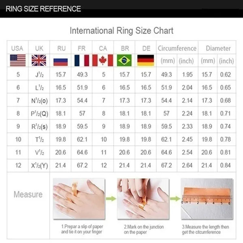 Classic Wedding Ring Stamped 925 Silver Rainbow/Blue Sapphire Women's Fashion Jewelry Engagement Gifts