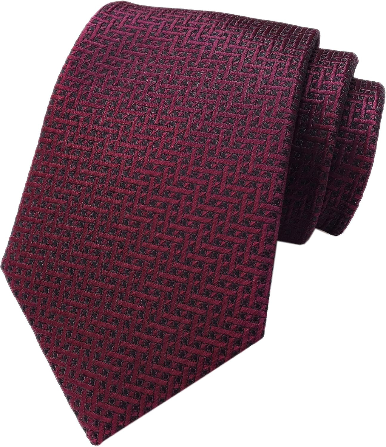 Men'S Stripe Plaid Ties Floral Pattern Business Formal Designer Wedding Neckties