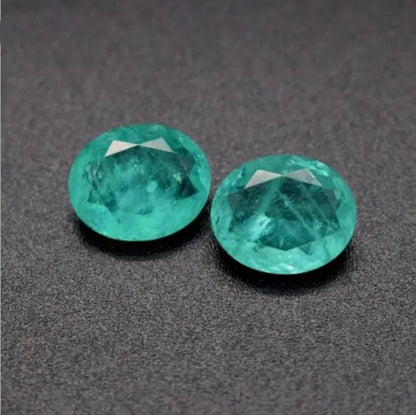 Natural Oval Emerald Loose Gemstone Emerald Colombia Emerald Cut AAAAAA+