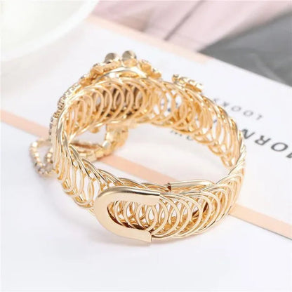 6 Colors New Ladies Diamond Temperament Quartz Watch Fashion Bracelet Watch